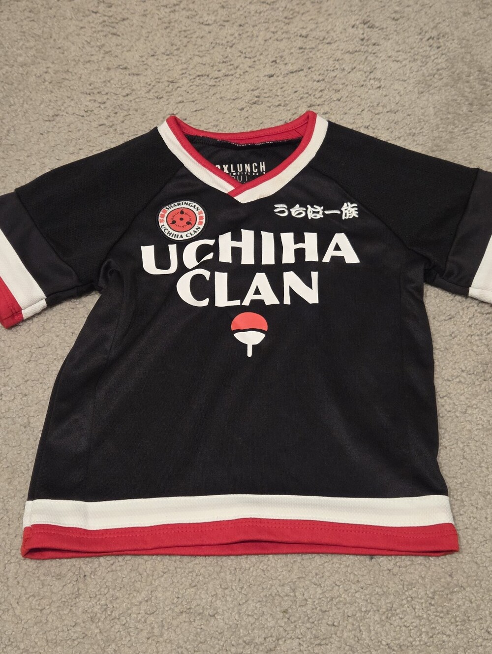 NarutoNaruto Shippuden Uchiha Clan Toddler Soccer Jersey - BoxLunch Exclusive